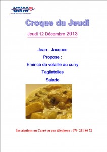 croque du 12 décembre 2013