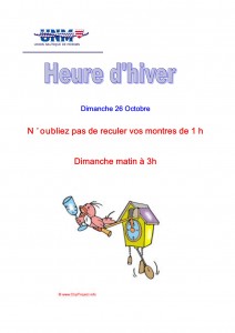heure hiver