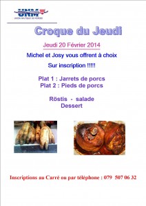 croque du 20 Fevrier 2014
