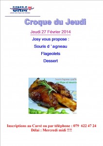 croque du 27 Février 2014