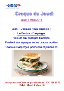 croque du 6 Mars 2014