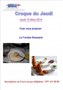 croque du 13 Mars 2014