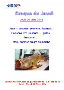 croque du 20 Mars 2014