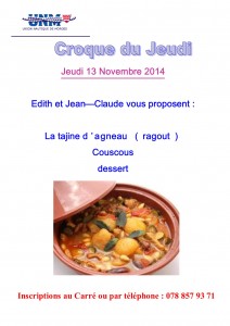 croque du 13 novembre 2014