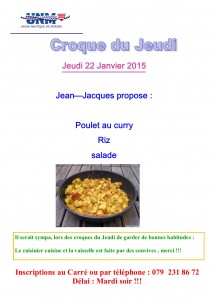 croque du 22 janvier 2015