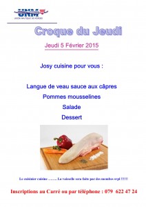 croque du 5 Févrierr 2015