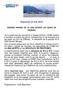 parade navale projet