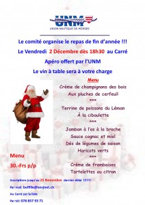 repas de fin d'annee ter